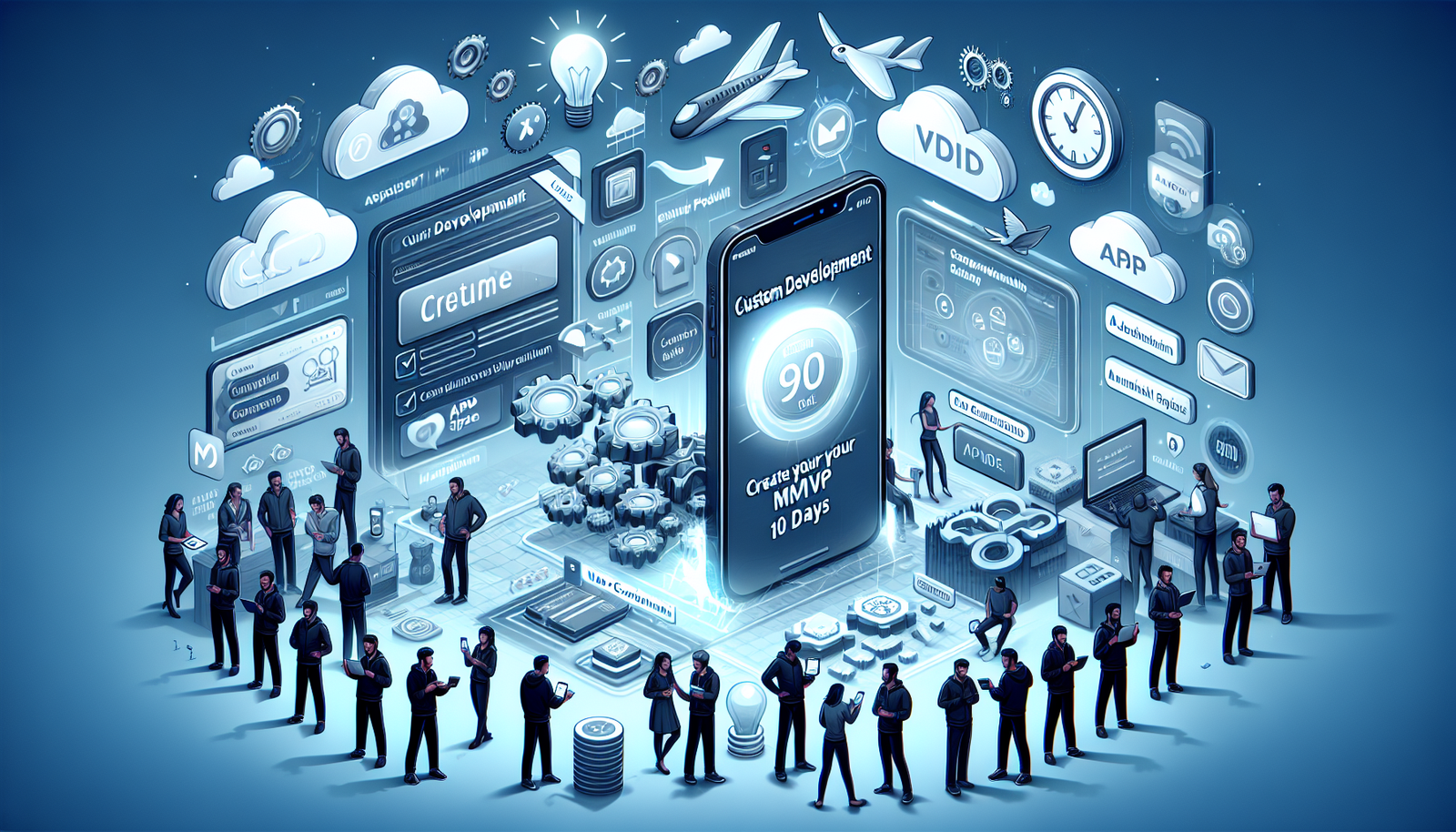 Desenvolvimento Personalizado: Crie Seu MVP em 90 Dias