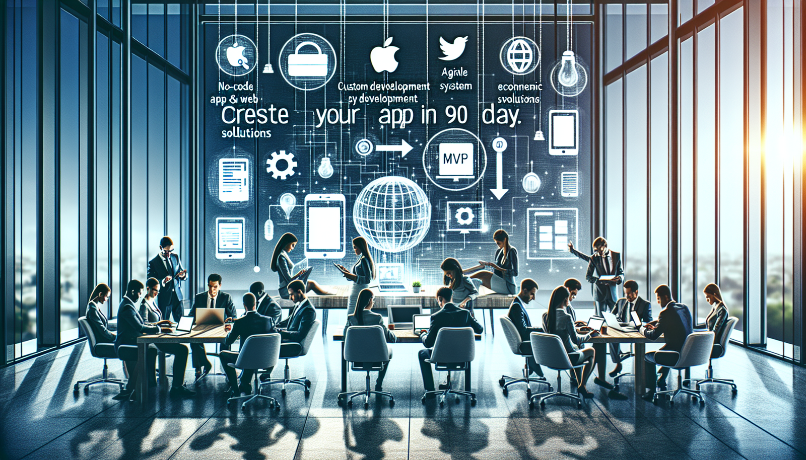 Desenvolvimento Customizado para Startups: Crie seu App em 90 Dias